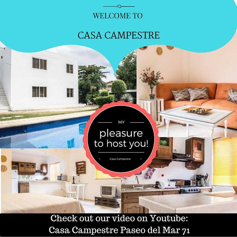Апартаменти Casa Campestre Канкун Екстер'єр фото